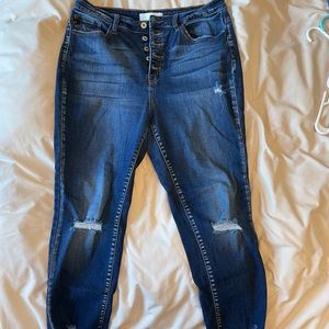 Kan Can button jeans
